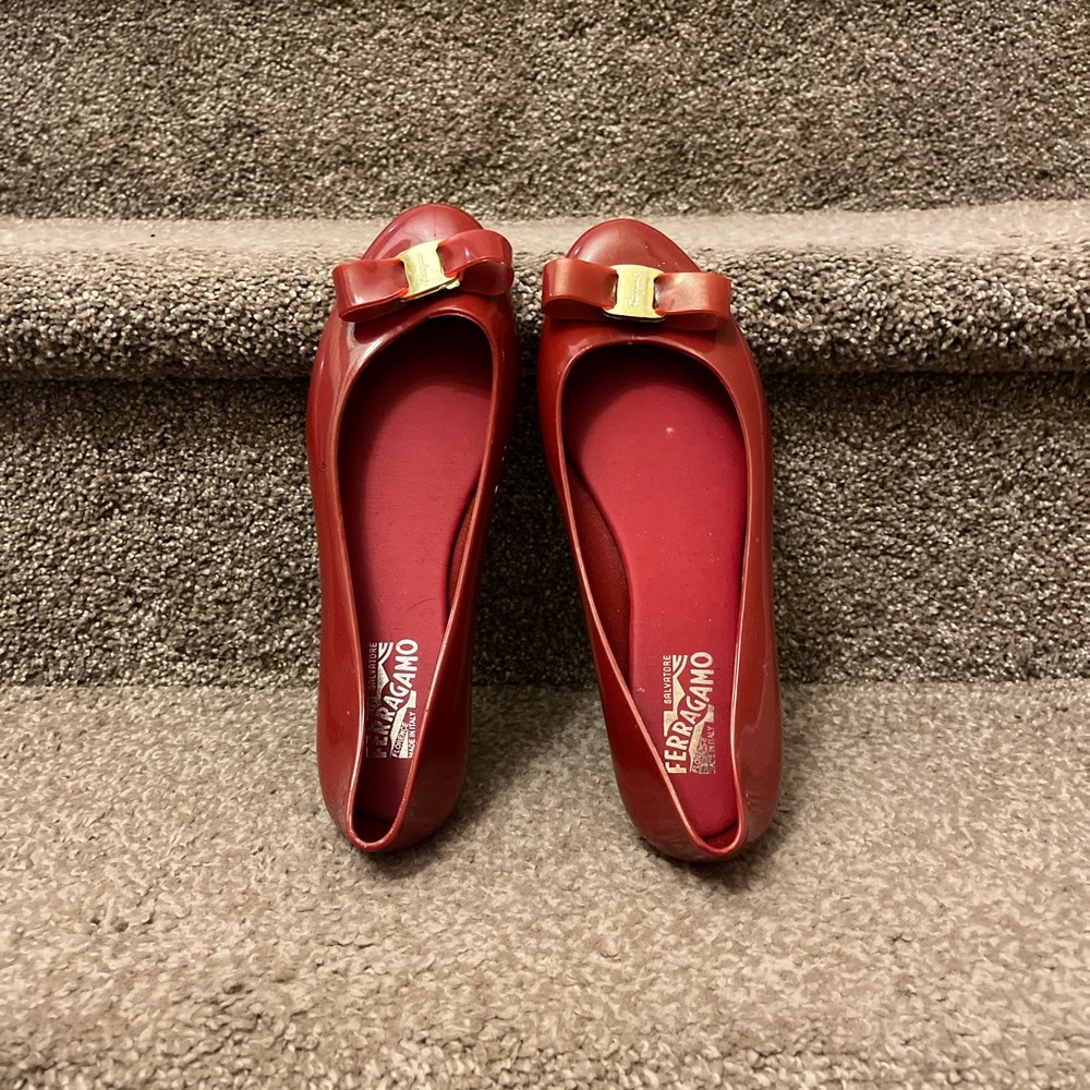 Salvatore Ferragamo Jelly Flats